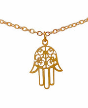 Load image into Gallery viewer, Hamsa Necklace - Amore  Collection Jewelry
