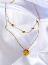Load image into Gallery viewer, String of Hearts Necklace
