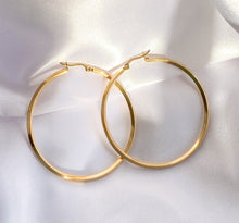 Load image into Gallery viewer, Classic Hoop Earrings - Amore  Collection Jewelry
