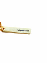 Load image into Gallery viewer, Faith Necklace with Scripture - Amore  Collection Jewelry
